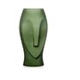 Vases - Face matt green glass vase CR70133 - ANDREA HOUSE