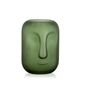Vases - Face matt green glass vase CR70135 - ANDREA HOUSE
