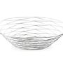 Kitchen utensils - Chrome metal fruit basket MS70028 - ANDREA HOUSE