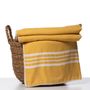 Throw blankets - THROW SULTAN BED COVER DOUBLE SIDED COTTON HANDMADE - LALAY