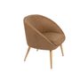 Fauteuils - Gaia fauteuil fabril brun MU70017 - ANDREA HOUSE