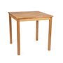 Tables Salle à Manger - Table carrée en bois de chêne MU70190 - ANDREA HOUSE
