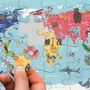 Cadeaux - CARTE DU MONDE AR PUZZLE - 1DEA.ME DESIGN GIFTS