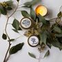 Decorative objects - Christmas Tree Gold Travel Candle - BROOKLYN CANDLE STUDIO