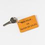 Gifts - BON POUR - Funny leather key ring - PA DESIGN