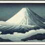Poster - Poster Ukiyo-e, Mount Fuji. - THE DYBDAHL CO.