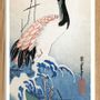 Poster - Poster Ukiyo-e, Crane  - THE DYBDAHL CO.