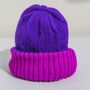 Hats - Reversible Knitted Hats - INES MENACHO