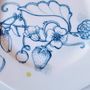 Céramique - Assiettes d'été bleues - FRANCESCA COLOMBO