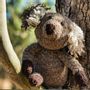 Children's decorative items - Koala - durable plush, hand-knitted and fair trade. Hand spun wool - KENANA KNITTERS