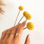 Bijoux - Bague fleur Mimosa - JOUR DE MISTRAL