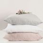 Bed linens - Mira washed linen pillow cover - PIMLICO