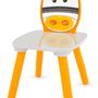 Tables et chaises pour enfant - CHAISE SAFARI : ZEBRE - ULYSSE COULEURS D'ENFANCE