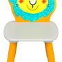 Children's tables and chairs - SAFARI CHAIR: LION - ULYSSE COULEURS D'ENFANCE