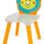Children's tables and chairs - SAFARI CHAIR: LION - ULYSSE COULEURS D'ENFANCE