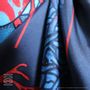 Foulards et écharpes - Carré / foulard - POISSONS PERROQUETS 90 - imprimé 100 % twill de soie - 90 x 90 cm - roulotté à la française - MAISON FÉTICHE