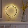 Christmas garlands and baubles - Starburst Wreath 35cm - LIGHT STYLE LONDON