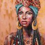 Paintings - AFRICAN QUEENS - IMAGELAND