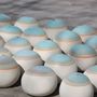 Vases - Galet - Soliflore en porcelaine - BLEU TERRE