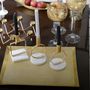 Decorative objects - GOLDEN CANDLE HOLDER  - AULICA PROM ORF DIFFUSION