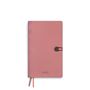 Stationery - Linen notebook with button / Rose Dawn - TINNE+MIA