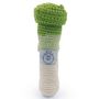 Jouets enfants - ORSO LE MINI POIREAU - HOCHET POUR BÉBÉ EN COTON BIO - MYUM - THE VEGGY TOYS