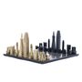 Objets design - Bronze massif de luxe San Francisco Edition - SKYLINE CHESS LTD