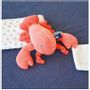 Soft toy - LOBSTER with doudou - coral - DOUDOU ET COMPAGNIE