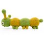 Jouets enfants - CHIARA LA CHENILLE - JOUET VIBRANT EN COTON BIO - MYUM - THE VEGGY TOYS