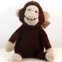 Soft toy - Chimpanzee - Durable, handmade, fair trade plush - KENANA KNITTERS