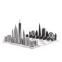 Design objects - Premium Metal Special Edition (Two city combination) - SKYLINE CHESS LTD