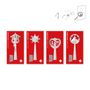 Stationery - Magnetic stainless steel photo stand - Swiss. - TOUT SIMPLEMENT,