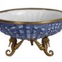 Decorative objects - Blue porcelain bowl - G & C INTERIORS A/S