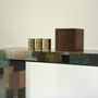 Console table - Consoles, patinas on wood - VALERIE BEAUMONT