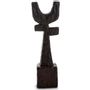 Sculptures, statuettes et miniatures - Khada Sculpture Totem décorative sculptée à la main - EGG DESIGNS