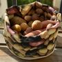 Homewear - Fabric basket printed Potatoes - MARON BOUILLIE