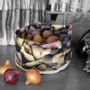 Homewear - Fabric basket printed Potatoes - MARON BOUILLIE
