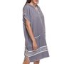 Apparel - PONCHO HOODED BEACHWEAR COTTON SULTAN - LALAY