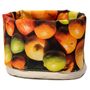 Homewear - Fabric basket printed Citrus - MARON BOUILLIE