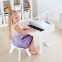 Jouets enfants - Piano à queue électronique blanc - HAPE