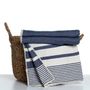 Throw blankets - THROW BEDCOVER -TABIAT  DOUBLE SIDED COTTON HANDLOOM - LALAY