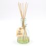 Scent diffusers - Vintage style 100% recycled glass reed diffusers in brown paper bags - WAX DESIGN - BARCELONA