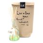 Diffuseurs de parfums - Diffuseur d'anches 100 % verre recyclé de style vintage dans des sacs en papier marron - WAX DESIGN - BARCELONA