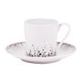 Tasses et mugs - P/tasse café 12 CL BOREALIS gris - TABLE PASSION