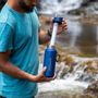 Travel accessories - Stainles Steel Bottle with water filter, insulated, 0.7L, blue - LIFESTRAW®