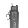 Travel accessories - Stainles Steel Bottle with water filter, insulated, 0.7L , gray - LIFESTRAW®