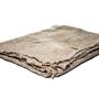 Throw blankets - linen plaid collection - LEINGRAU