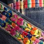 Fabric cushions - Embroideries - IXCASALA