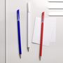 Pens and pencils - Eiffel Tower blue white red magnetic pencil. - TOUT SIMPLEMENT,