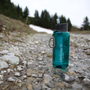 Accessoires de voyage - Gourde 1L avec filtre à eau, en plastique sans BPA, sarcelle foncée - LIFESTRAW®